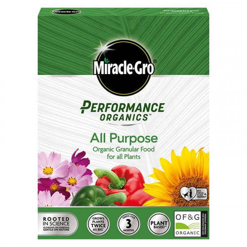 Miracle-Gro Performance Organics All Purpose Granular Plant Food - 1kg