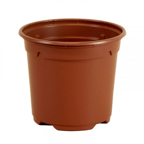 Plastic store terracotta pots